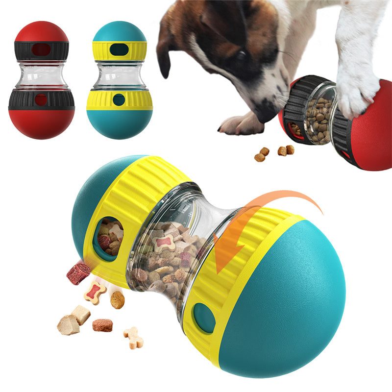 Interactive Treat Dispensing Dog Toy – Adjustable Puzzle Feeder