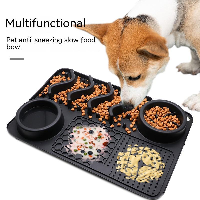 Silicone Lick Mat for Dogs – Slow Feeding & Enrichment Pad